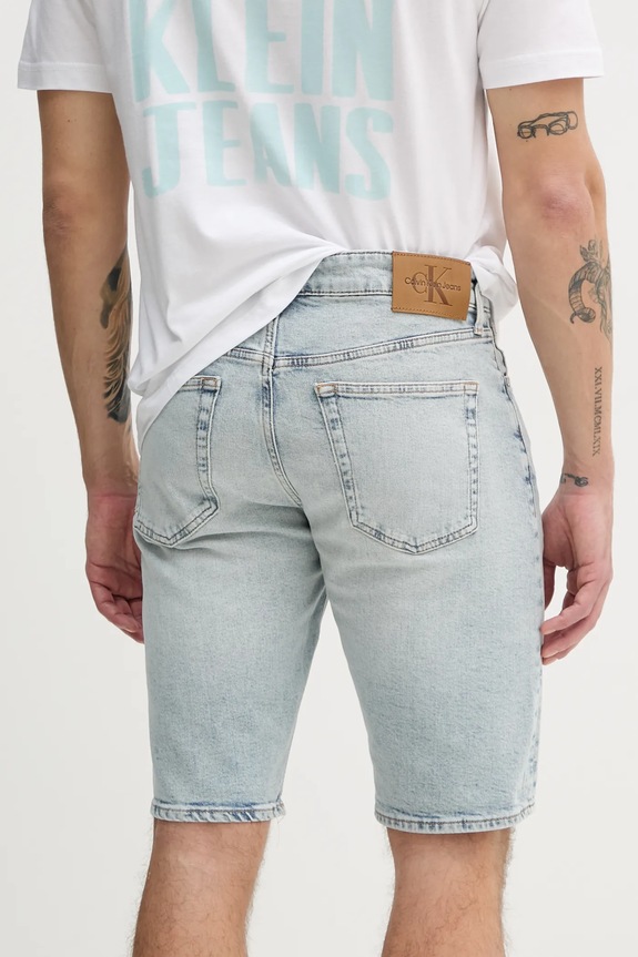 Abbigliamento Calvin Klein Jeans pantaloncini di jeans J30J327185 blu