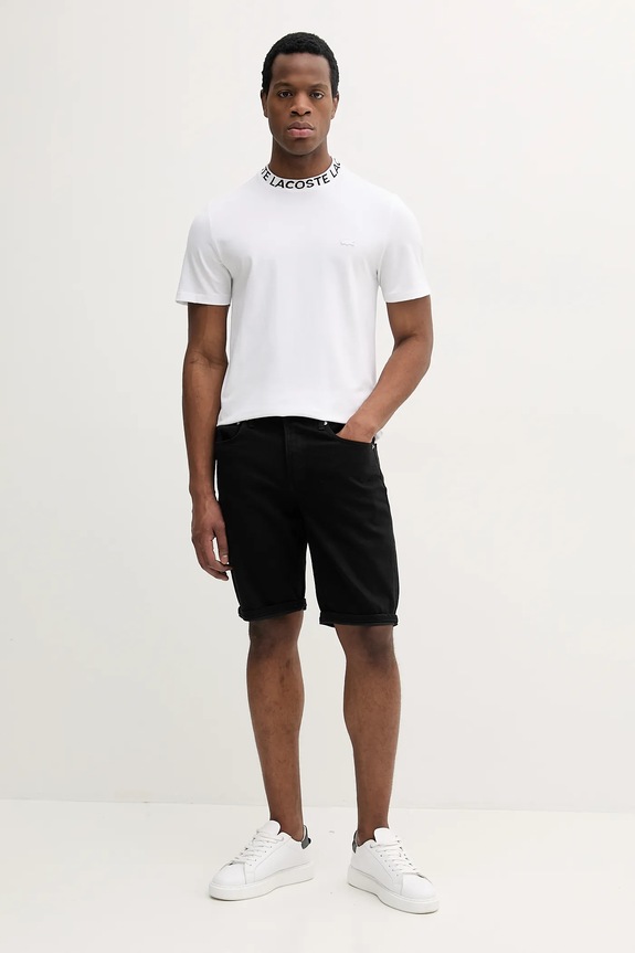 Calvin Klein Jeans farmer rövidnadrág J30J327195 fekete SS25