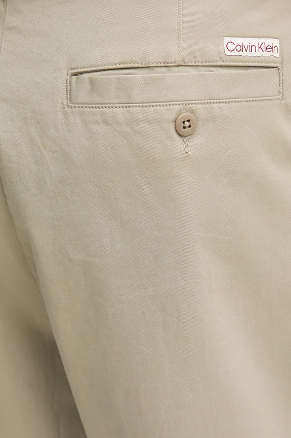 Σορτς Calvin Klein Jeans πράσινο J30J327304