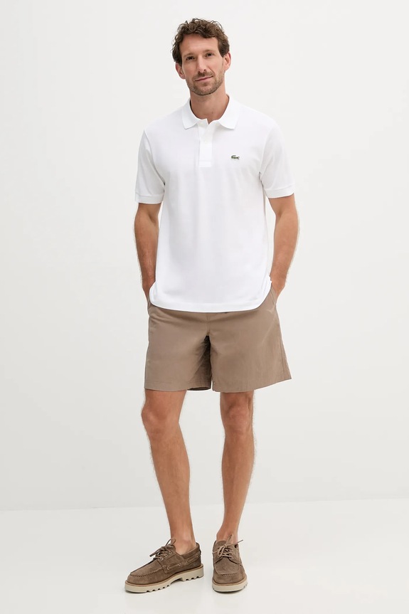 Bavlnené šortky Calvin Klein Jeans J30J327375 béžová SS25