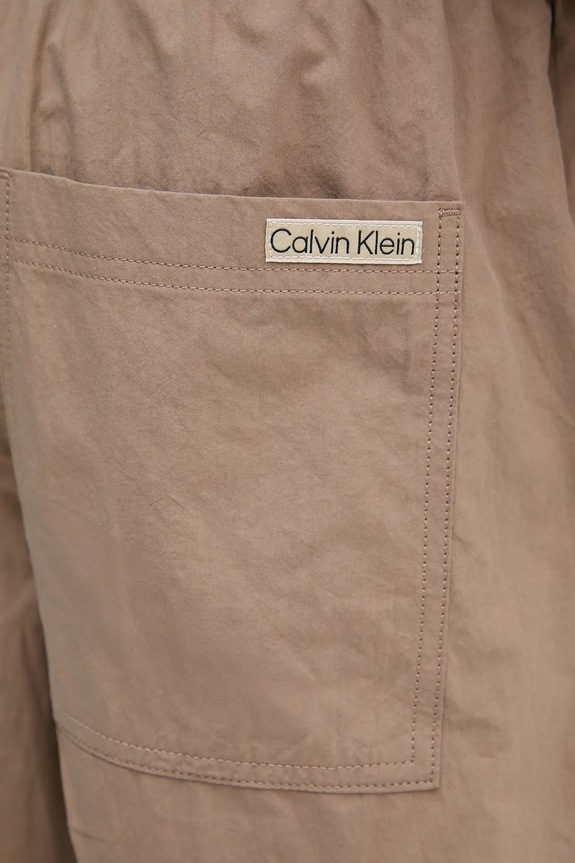 Bavlnené šortky Calvin Klein Jeans béžová J30J327375