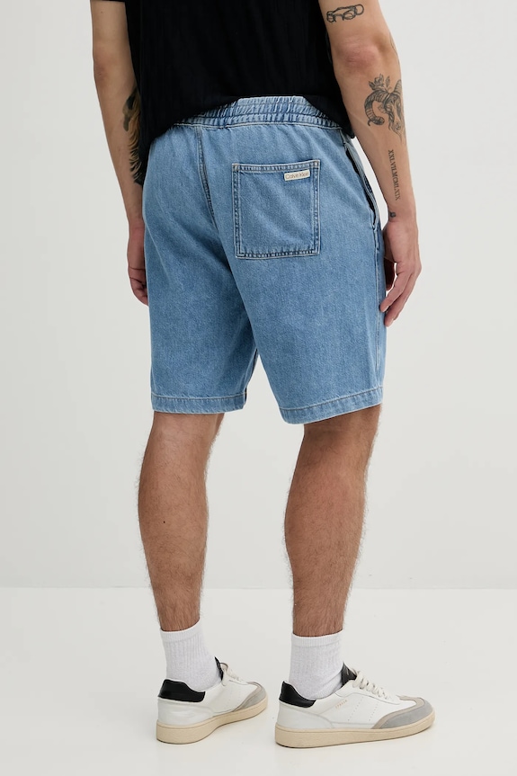Oblečení Džínové šortky Calvin Klein Jeans J30J327506 modrá