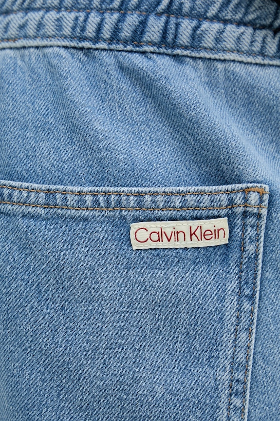 Džínové šortky Calvin Klein Jeans modrá J30J327506
