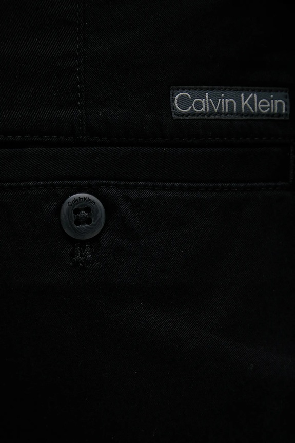 Σορτς Calvin Klein Jeans LV040EM618 μαύρο