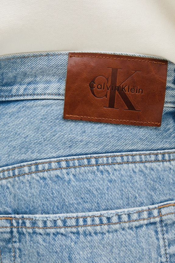 Calvin Klein Jeans pantaloni scurți jeans albastru LV04RB930G