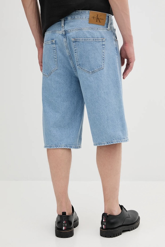 Oblečení Džínové šortky Calvin Klein Jeans J30J327186 modrá
