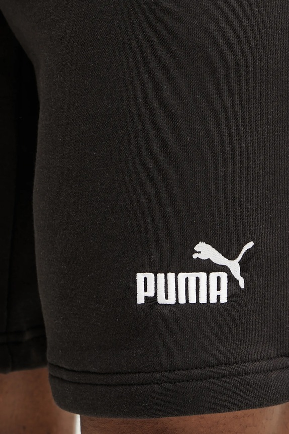 Šortky Puma Essential Logo čierna 682594