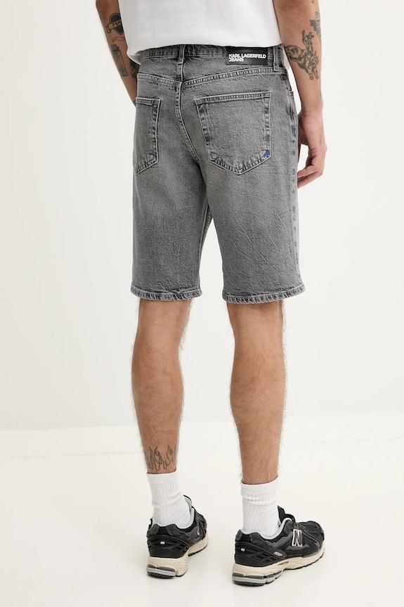 Oblečení Džínové šortky Karl Lagerfeld Jeans A2M10082 šedá