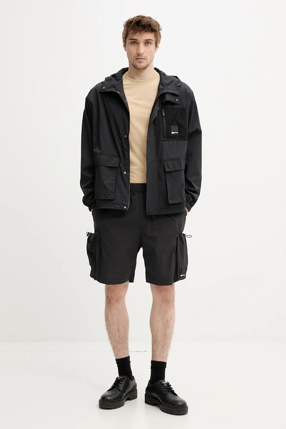 Karl Lagerfeld Jeans rövidnadrág A2M10021 fekete SS25