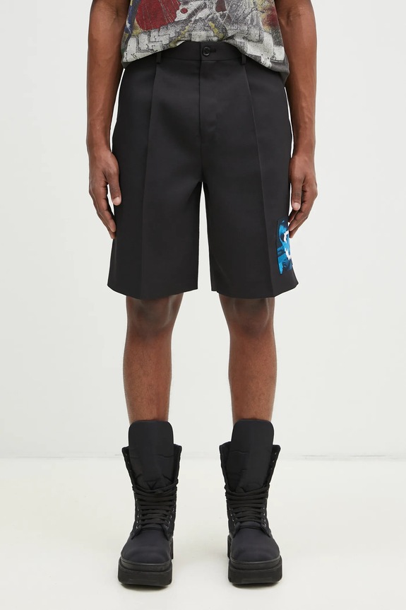 Undercover shorts Pants fabric black UP1E4508
