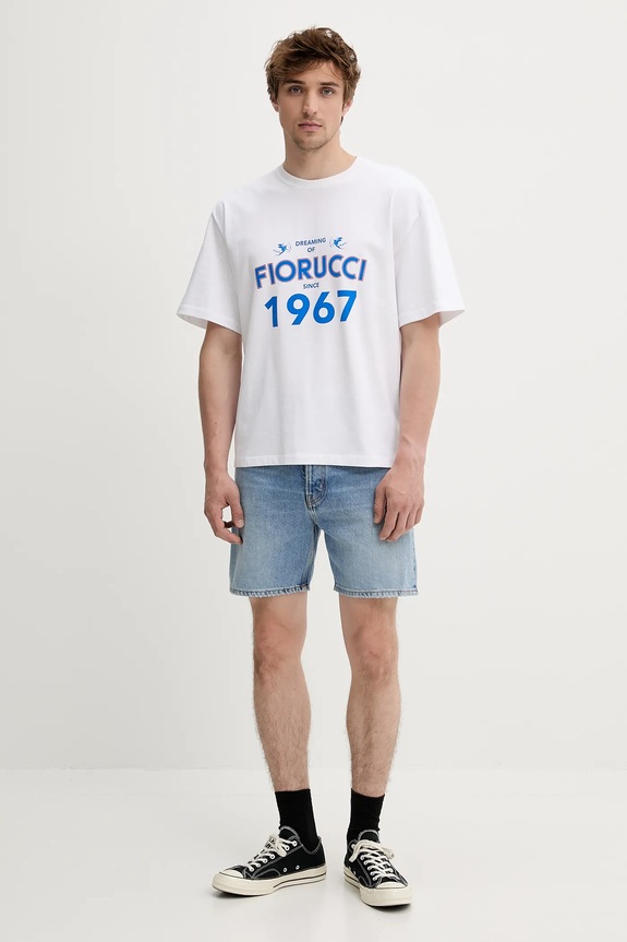 Τζιν σορτς Fiorucci Light Blue Bermuda Denim Shorts M02SMDSH316DN01DN01 μπλε SS25