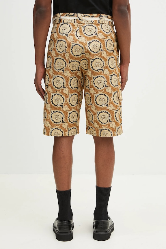 Oblečenie Bavlnené šortky Drôle de Monsieur Le Short Workwear Paisley G.BS155.CO189.MS žltá