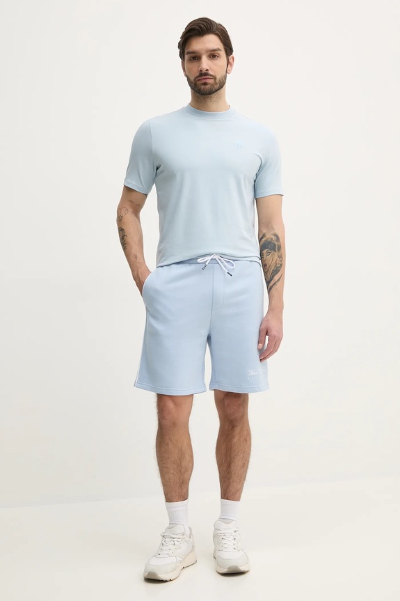 Karl Lagerfeld szorty A2M44002 niebieski SS25