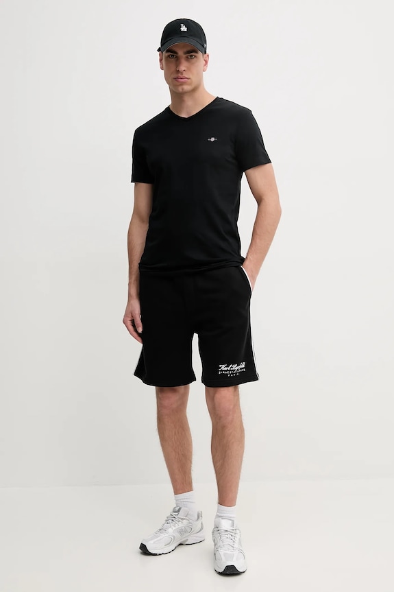 Šortky Karl Lagerfeld A2M44002 čierna SS25