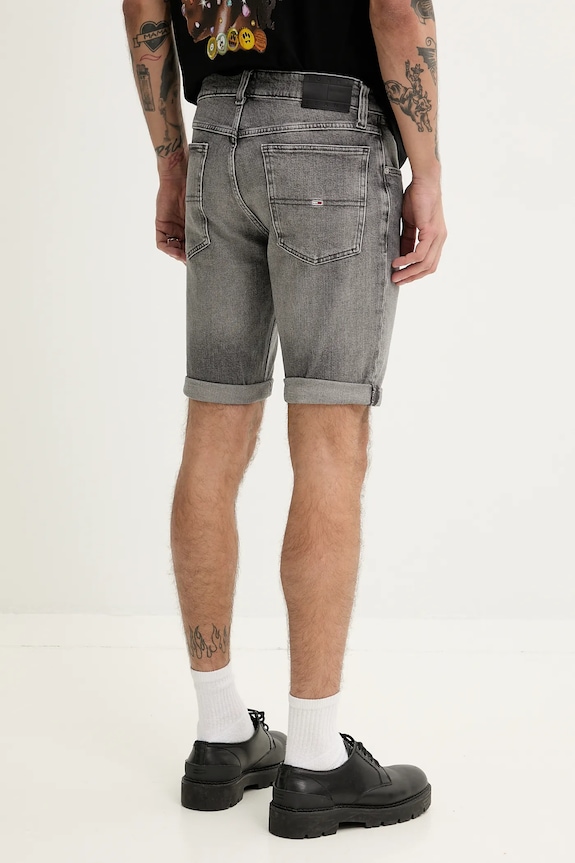 Oblečenie Rifľové krátke nohavice Tommy Jeans DM0DM20946 sivá