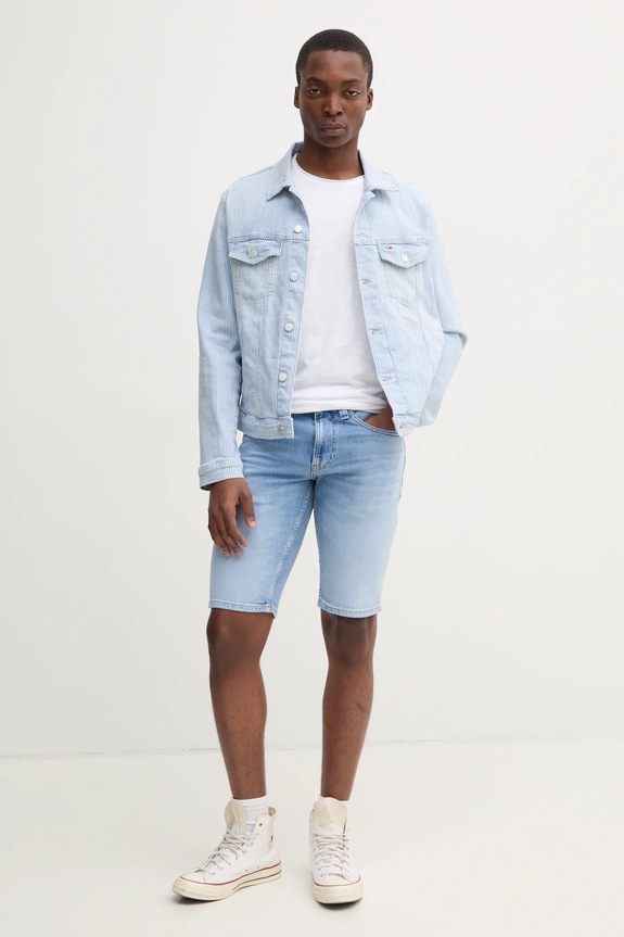 Tommy Jeans pantaloncini di jeans DM0DM20962 blu SS25