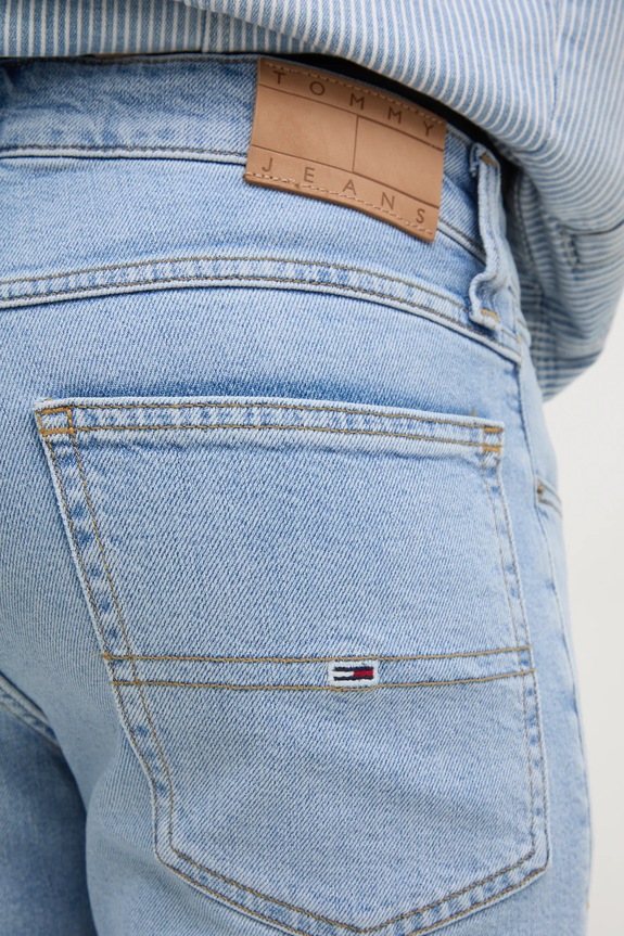 Tommy Jeans pantaloncini di jeans blu DM0DM20962
