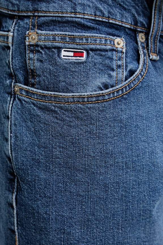Tommy Jeans pantaloncini di jeans blu navy DM0DM21851