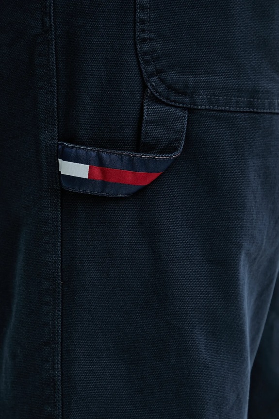 Σορτς Tommy Jeans σκούρο μπλε DM0DM21951