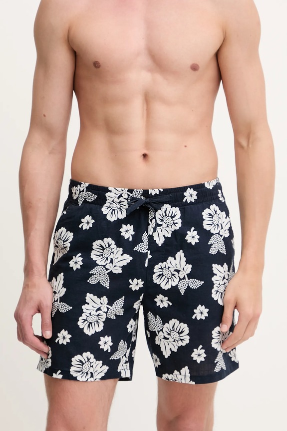 Tommy Jeans pantaloncini in cotone DM0DM21947 blu navy SS25