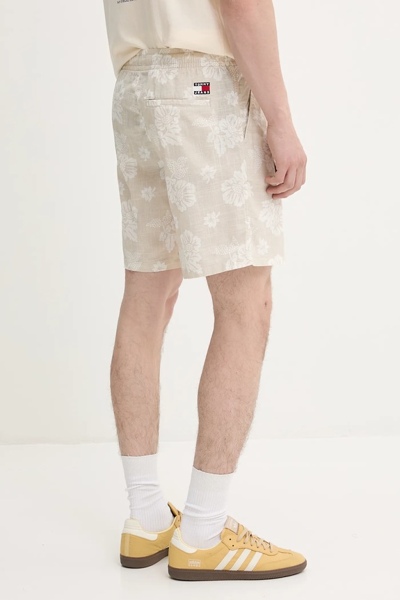 Odjeća Pamučne kratke hlače Tommy Jeans DM0DM21947 bež