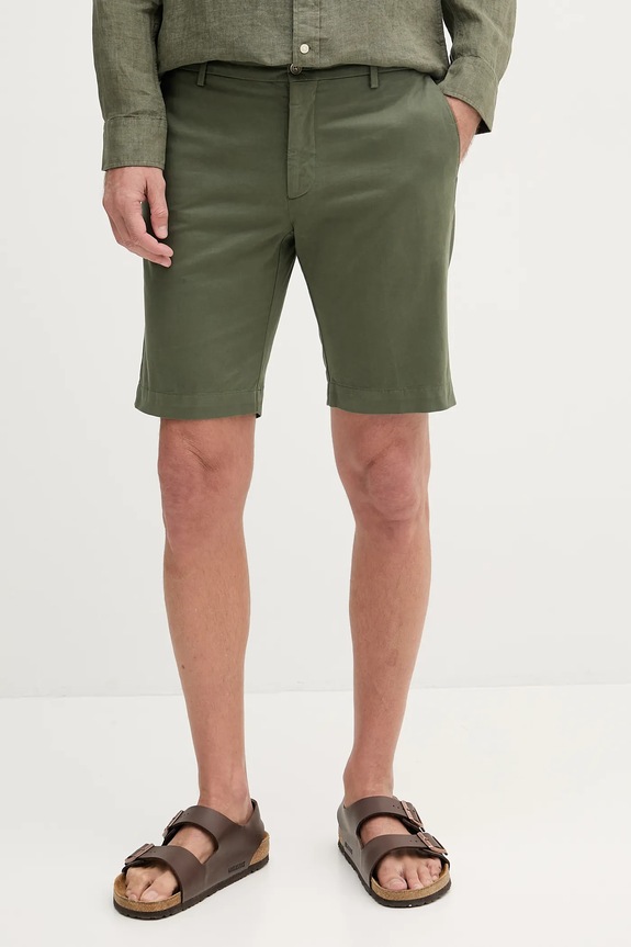 Σορτς Hackett London με ελαστάν πράσινο HM801328