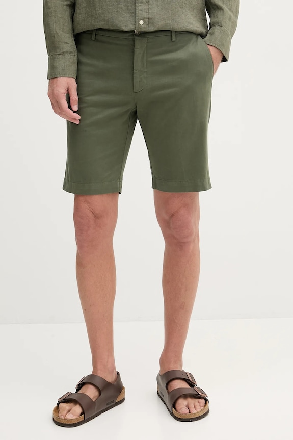 Σορτς Hackett London με ελαστάν πράσινο HM801328