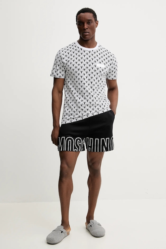 Moschino Underwear pantaloni scurti 6816.4416 negru SS25