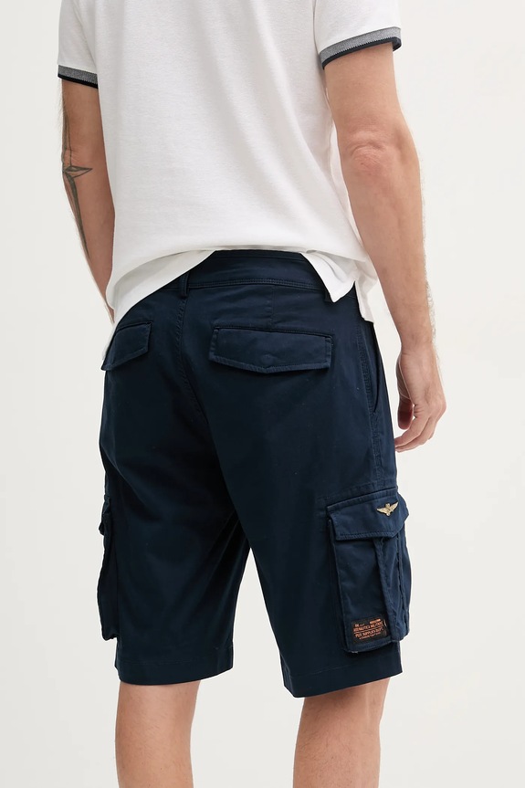 Ρούχα Σορτς Aeronautica Militare BE256CT3511 σκούρο μπλε