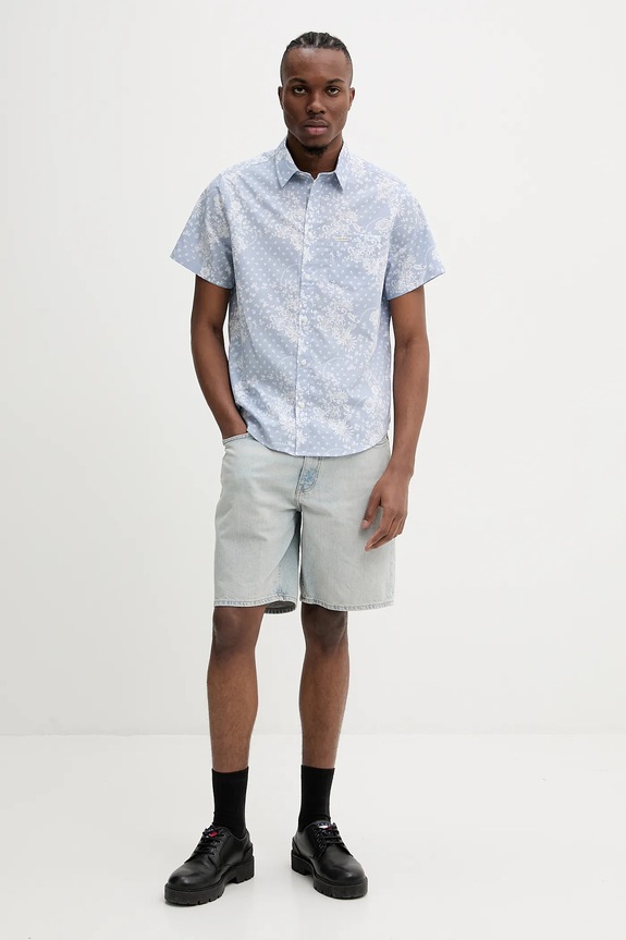 Guess Jeans pantaloncini di jeans M4YD37.D5M51 blu SS26