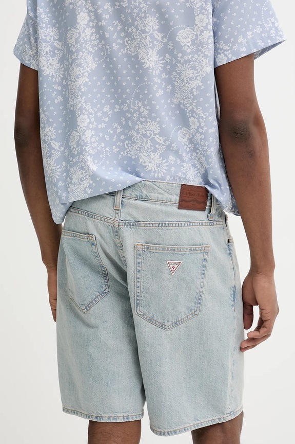 Abbigliamento Guess Jeans pantaloncini di jeans M4YD37.D5M51 blu