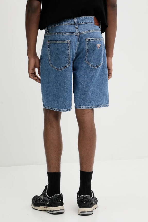 Ruházat Guess Jeans farmer rövidnadrág M4YD37.D5M54 kék