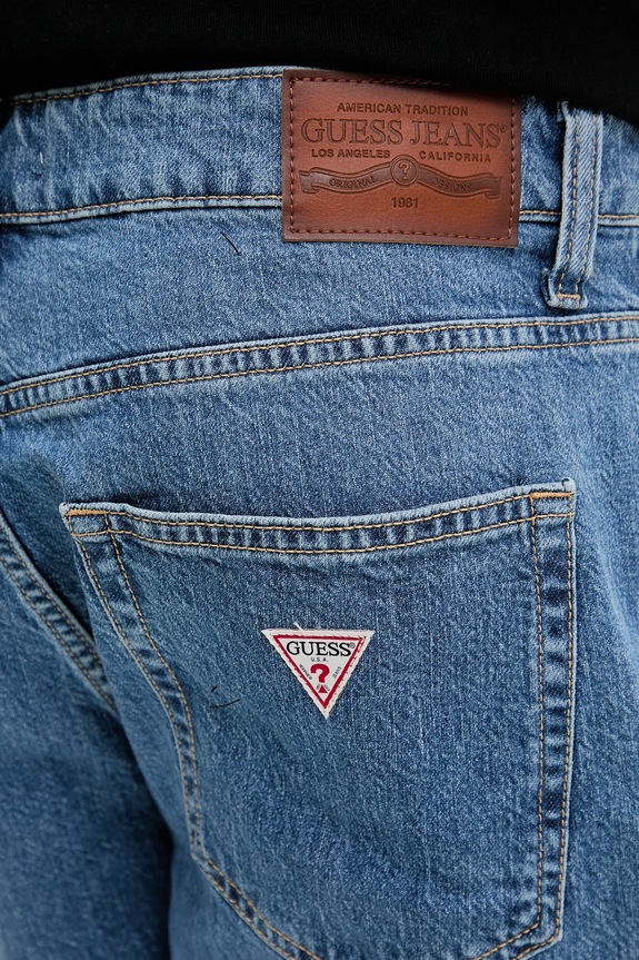 Guess Jeans farmer rövidnadrág kék M4YD37.D5M54
