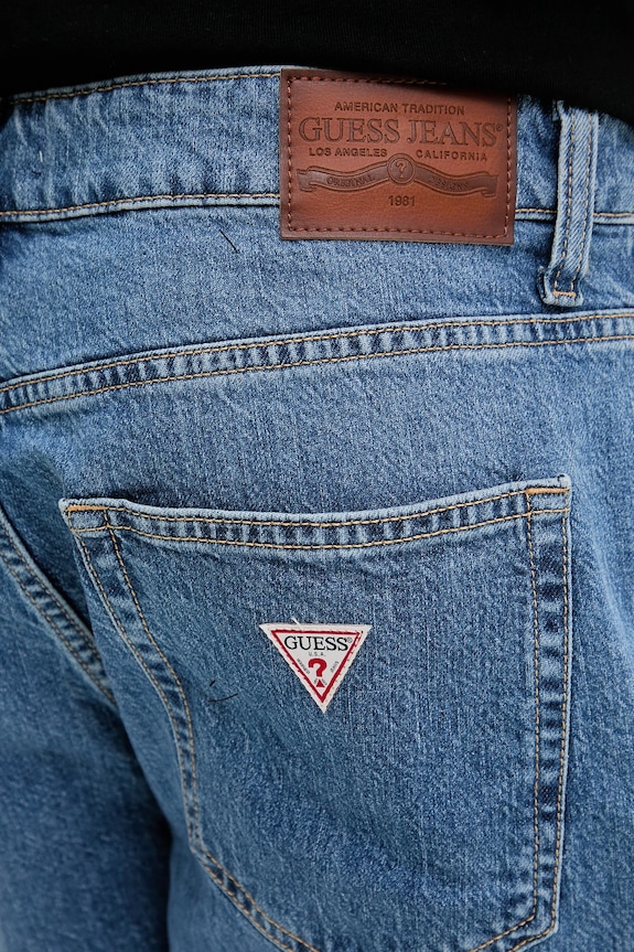 Guess Jeans farmer rövidnadrág kék M4YD37.D5M54