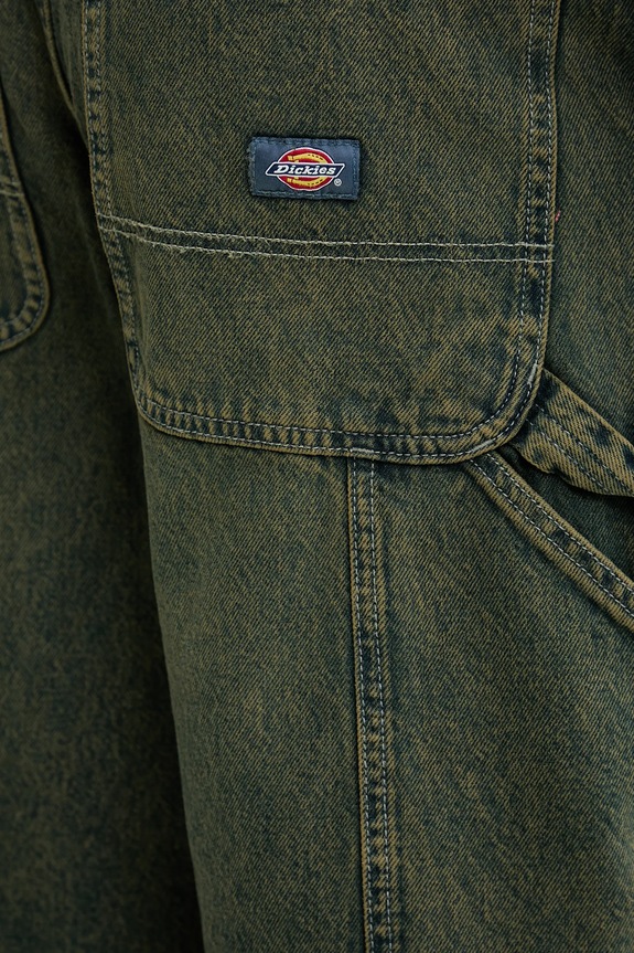 Dickies pantaloncini di jeans verde DK0A4ZASK571