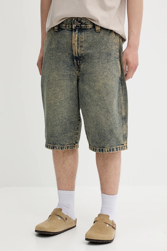 Dickies pantaloncini di jeans denim verde DK0A4YSYK581