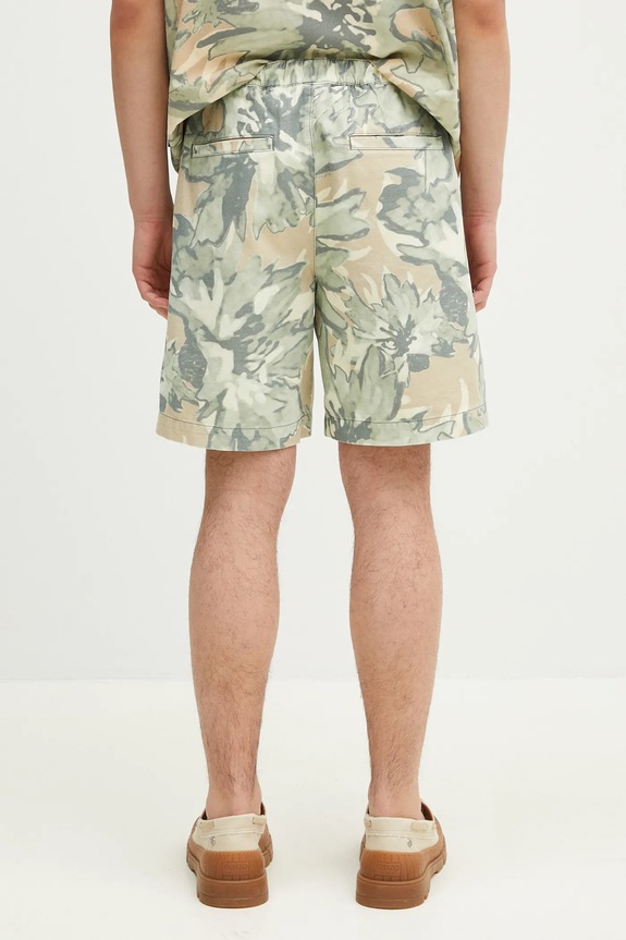 Clothing Napapijri denim shorts N-Talla Aop NP0A4IBRFCU1 green