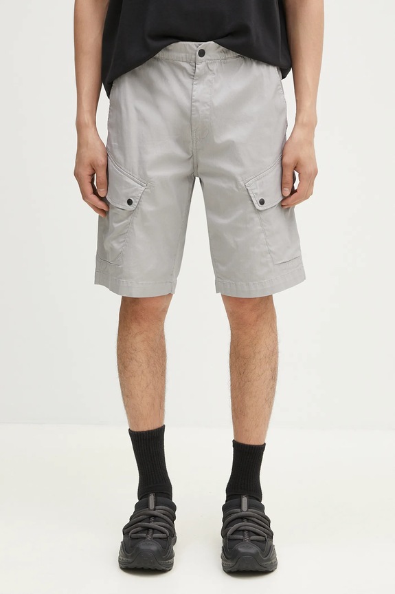 Napapijri pantaloncini N-Senio semplice grigio NP0A4IMEH621