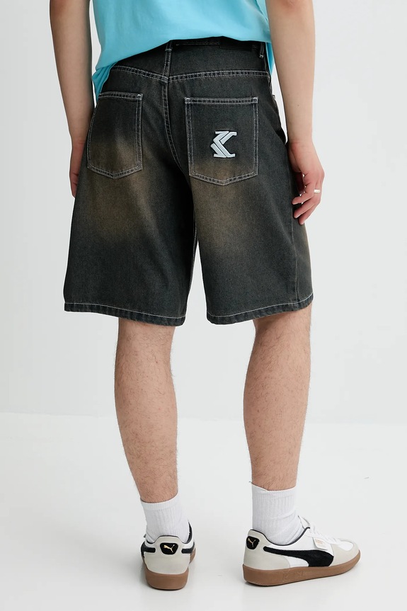 Abbigliamento Karl Kani pantaloncini di jeans 60100040 blu