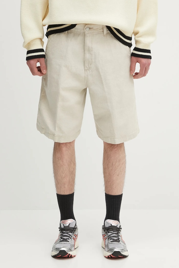 Carhartt WIP pantaloncini Cooper Short semplice beige I034805.2LP02