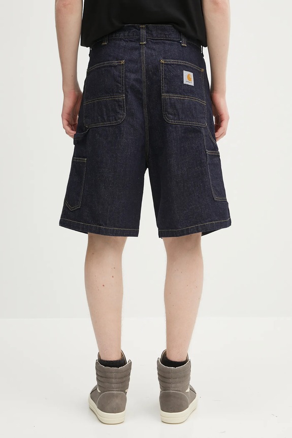 Clothing Carhartt WIP cotton denim shorts OG Single Knee Short I034872.102 navy