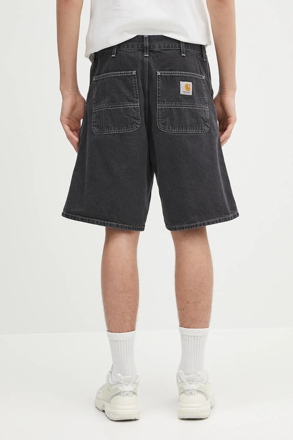 Clothing Carhartt WIP cotton denim shorts Simple Short I033333.8960 black