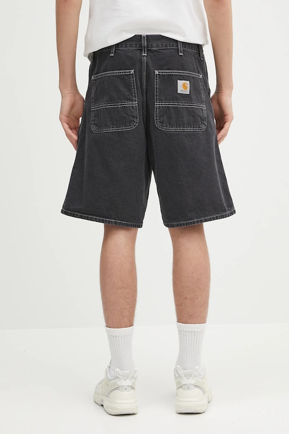 Clothing Carhartt WIP cotton denim shorts Simple Short I033333.8960 black