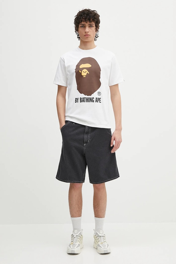 Carhartt WIP cotton denim shorts Simple Short I033333.8960 black