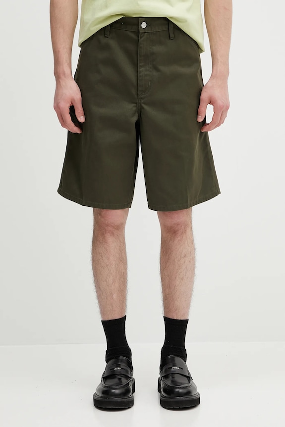 Carhartt WIP shorts Simple Short plain green I034912.4102