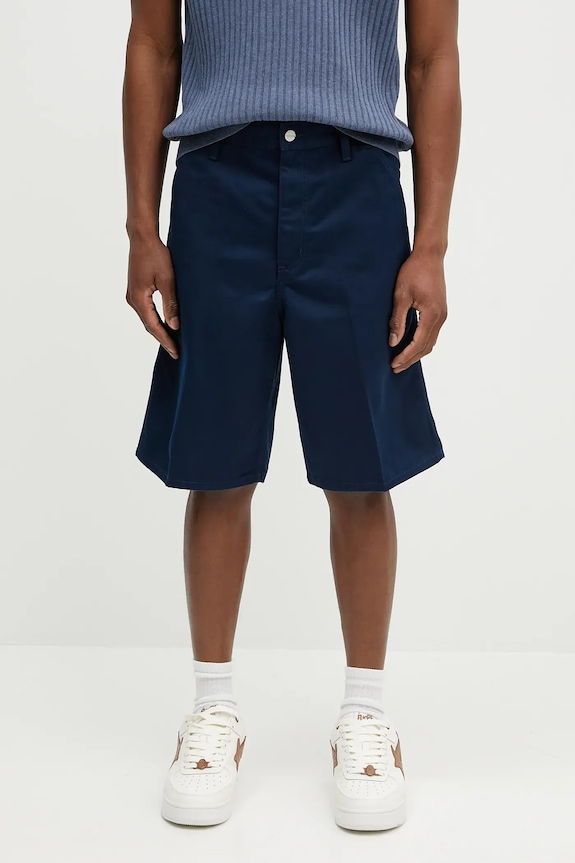 Carhartt WIP szorty Simple Short tkanina granatowy I034912.E702