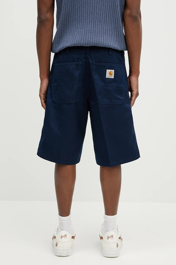 Odzież Carhartt WIP szorty Simple Short I034912.E702 granatowy
