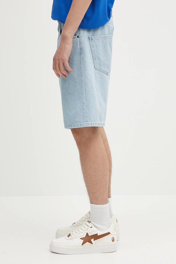 Carhartt WIP pantaloncini di jeans Nolan Short I034869.135 blu SS25