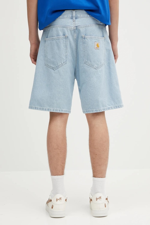 Abbigliamento Carhartt WIP pantaloncini di jeans Nolan Short I034869.135 blu