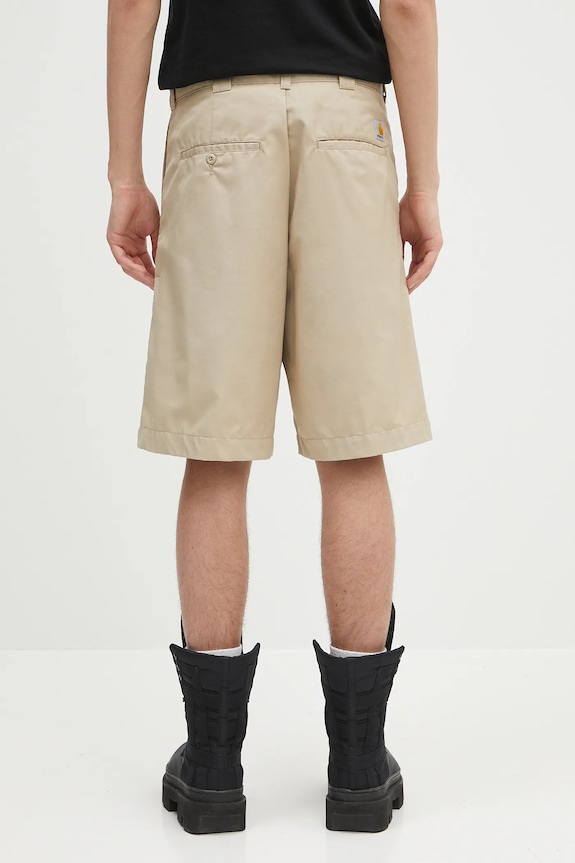 Odzież Carhartt WIP szorty Craft Short I032075.G102 beżowy